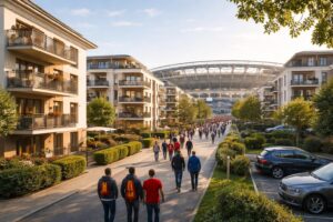 découvrez comment investir dans l'immobilier rentable près des stades de ligue 1 et ligue 2 pour maximiser vos revenus locatifs grâce à des emplacements stratégiques.