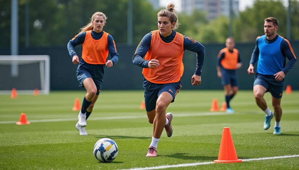 découvrez les méthodes et exercices essentiels pour optimiser la préparation physique des footballeurs professionnels, alliant endurance, force et agilité pour des performances maximales sur le terrain.