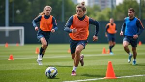 découvrez les méthodes et exercices essentiels pour optimiser la préparation physique des footballeurs professionnels, alliant endurance, force et agilité pour des performances maximales sur le terrain.